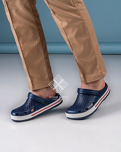 Обувь медицинская унисекс Coqui Lindo темно-синий/белый (красная полоска)